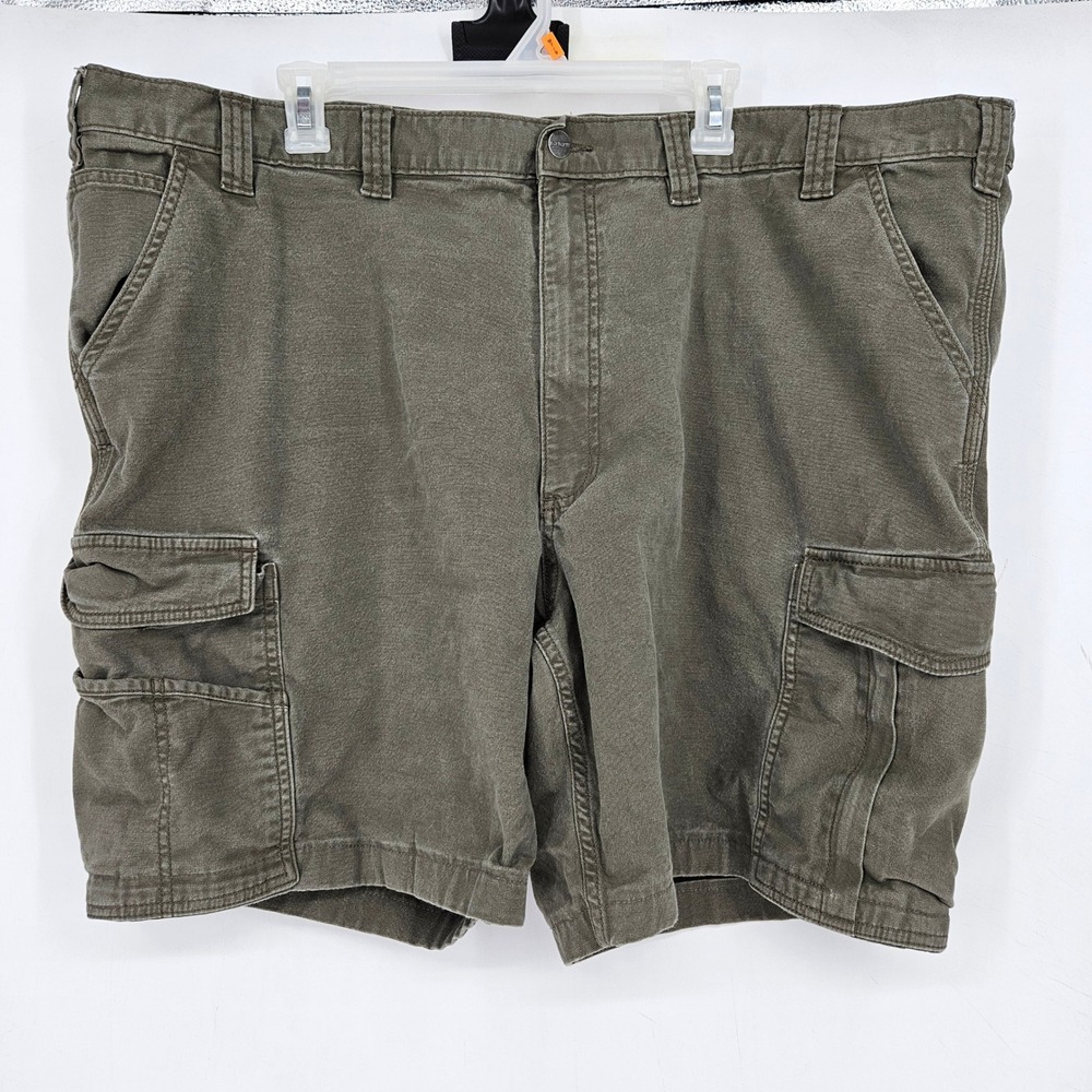 Carhartt Shorts Mens 48 Work Utility Gray Outdoor Pockets Cargos Relaxed Fit‎